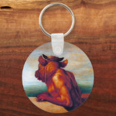 De Minotaur van George Frederic Watts Sleutelhanger (Voorkant)