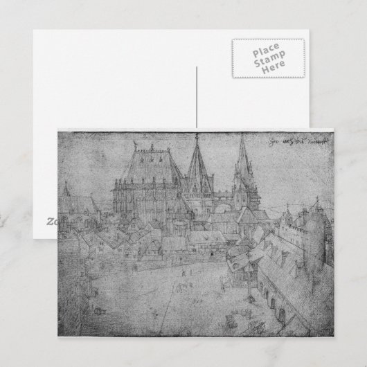 De Minster in Aken, 1520 Briefkaart (Voorkant / Achterkant)