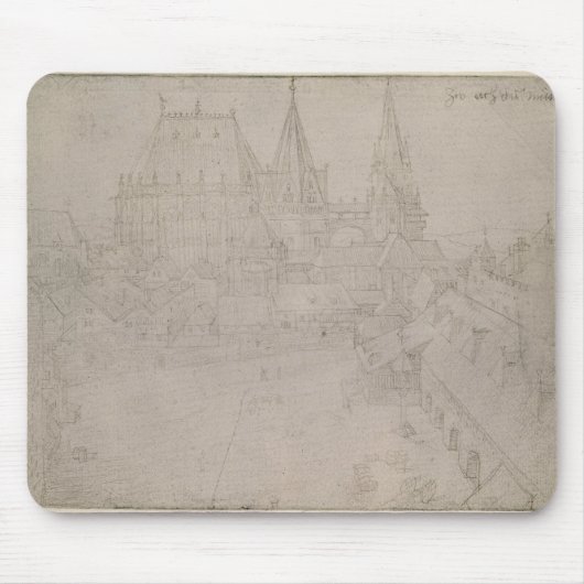 De Minster in Aken, 1520 Muismat (Voorkant)