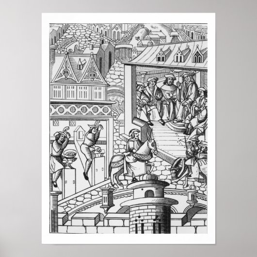 De Mint, na een houtsnip in 'De l'Institution de Poster (Voorkant)