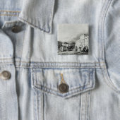 De Mint van Santiago Vierkante Button 5,1 Cm (In situ)