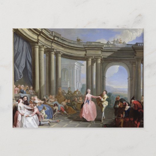 De Minuet Briefkaart (Voorkant)