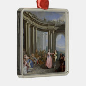 De Minuet Metalen Ornament (Rechts)