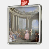 De Minuet Metalen Ornament (Links)