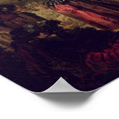 De Minuet onder de eikenboom, 1787 Poster (Hoek)