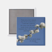 De minuut die ik hoorde mijn eerste liefdesverhaal magneet (Voorkant / Achterkant)