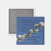 De minuut die ik hoorde mijn eerste liefdesverhaal magneet (Voorkant / Achterkant)