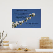 De minuut die ik hoorde mijn eerste liefdesverhaal poster (Keuken)