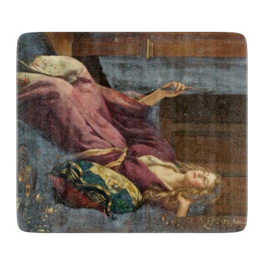 De Minx (door John Collier) Snijplank (Voorkant)