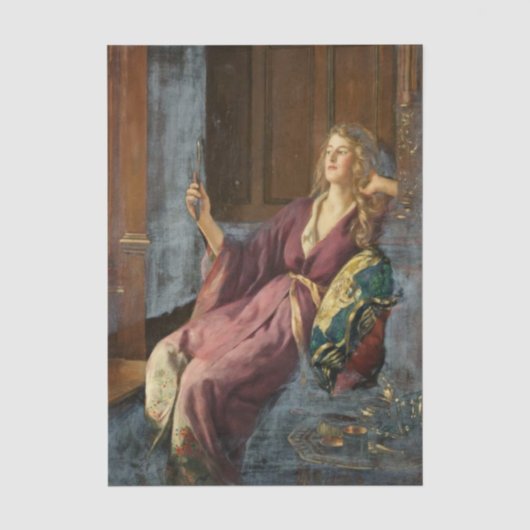 De Minx (door John Collier) Tissuepapier (Voorkant)
