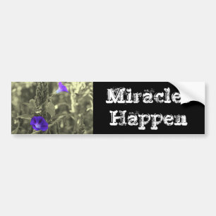 De mirakelen gebeuren de Inspirerend Sticker van d