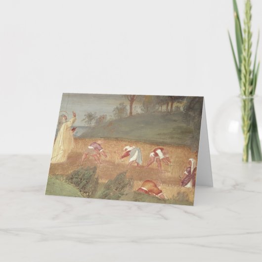 De mirakelen van St. Clare van Assisi Kaart (Voorkant)