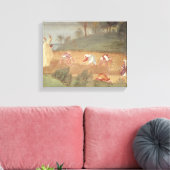 De Mirakels van de Sint-Karel van Assisi Canvas Afdruk (Insitu (Woonkamer))