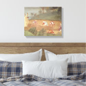 De Mirakels van de Sint-Karel van Assisi Canvas Afdruk (Insitu (Slaapkamer))