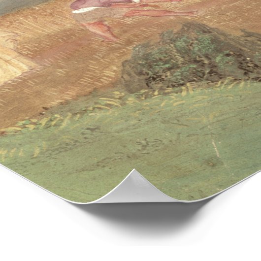 De Mirakels van de Sint-Karel van Assisi Poster (Hoek)