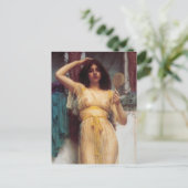 De Mirror Fine Art Briefkaart (Staand voorkant)