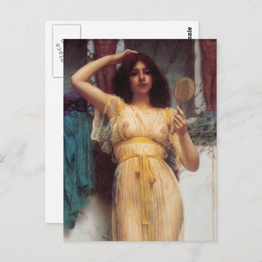 De Mirror Fine Art Briefkaart (Voorkant / Achterkant)