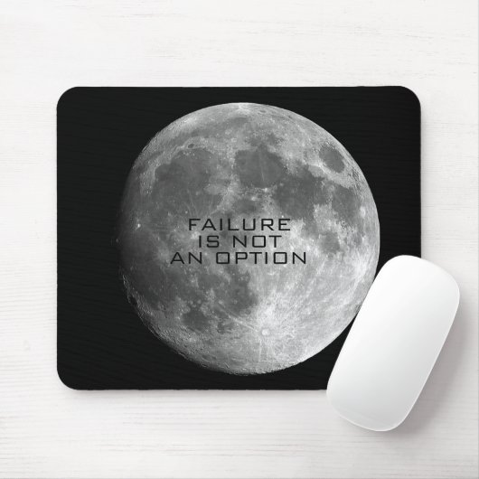 De mislukking is geen Optie Muismat (Met muis)