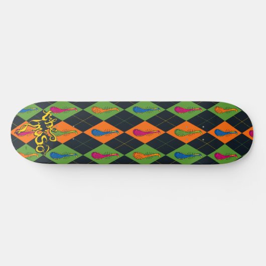 De miso argyle persoonlijk skateboard (Horizontaal)