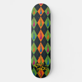 De miso argyle persoonlijk skateboard