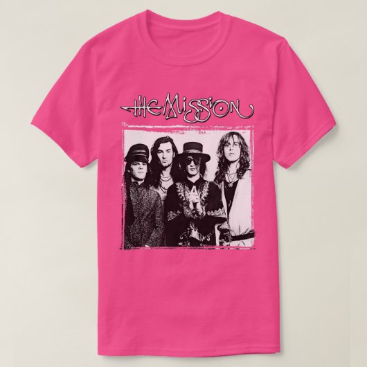 De missie band t-shirt (Design voorkant)