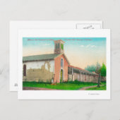 De missie San Francisco de Solano Briefkaart (Voorkant / Achterkant)