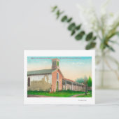 De missie San Francisco de Solano Briefkaart (Staand voorkant)