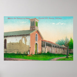 De missie San Francisco de Solano Poster