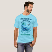De missie van walvissen: red onze oceanen t-shirt (Voorkant volledig)