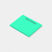 De missies van Turquoise Today Post-it® Notes (Schuin)