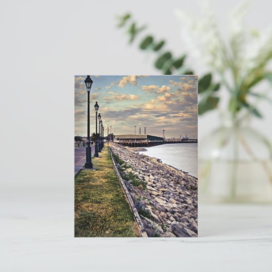 De Mississippi New Orleans Briefkaart (Staand voorkant)