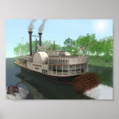 De Mississippi Queen Poster (Voorkant)