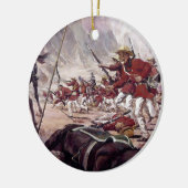 De Mississippi Rifiles van Ken Riley Keramisch Ornament (Links)