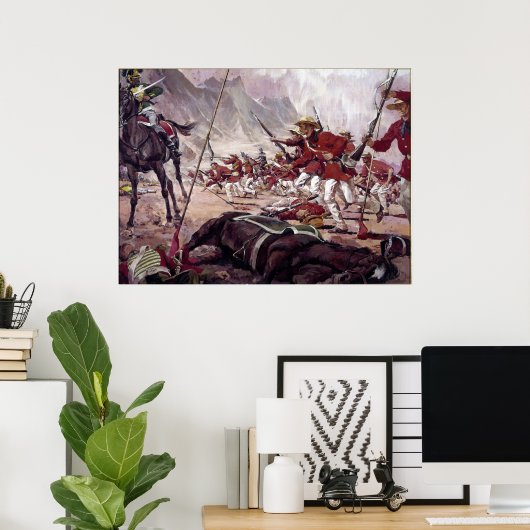 De Mississippi Rifiles van Ken Riley Poster (Thuiskantoor)