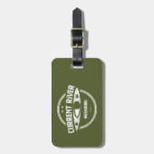 De Missouri Kayaking Bagagelabel (Voorkant verticaal)