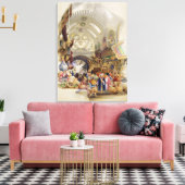 De Missr Tcharsky, of de Egyptische markt, in Cons Canvas Afdruk (Insitu (Woonkamer))