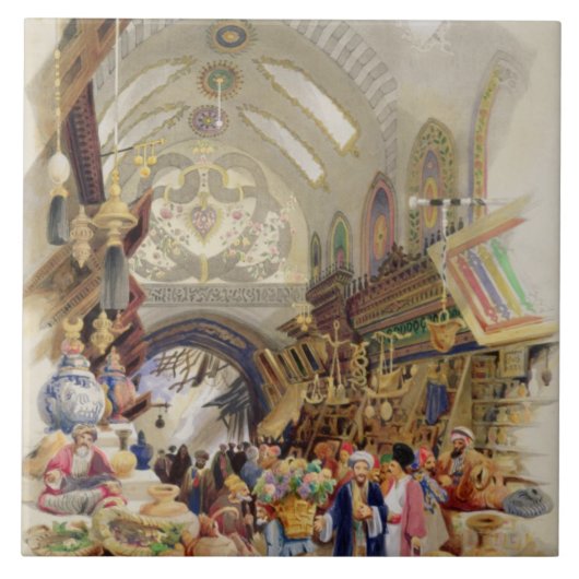 De Missr Tcharsky, of de Egyptische markt, in Cons Tegeltje (Voorkant)