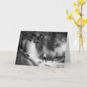 De Mist van de sneeuw Kaart (Gele Bloem)