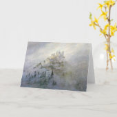 De Mist van de winter op Bergen 1808 Kaart (Gele Bloem)