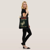 De Mist van Kattenhaar Horror Parodie Tote Bag (Op model)