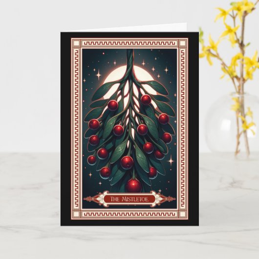 De Mistletoe Tarot Kaart (Gele Bloem)