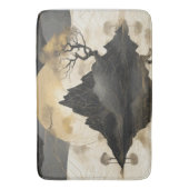 De Misty Mountain Black & Gold Badmat (Voorkant Verticaal)