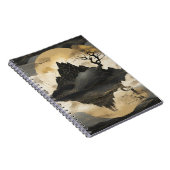 De Misty Mountain Black & Gold Notitieboek (Rechterzijde)