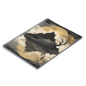 De Misty Mountain Black & Gold Notitieboek (Linkerzijde)