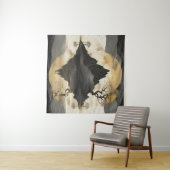 De Misty Mountain Black & Gold Wandkleed (In Situ (horizontaal))