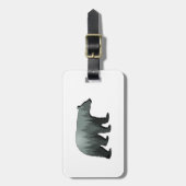 DE MISTY START BAGAGELABEL (Voorkant verticaal)