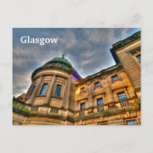 De Mitchell Library, Glasgow, Schotland Ansichtkaa Briefkaart (Voorkant)