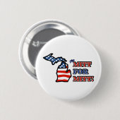 De Mitt voor Mitt. Ronde Button 5,7 Cm (Voorkant /achterkant)