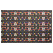 De Mixed Media Lace Up Stof (Fat Quarter)