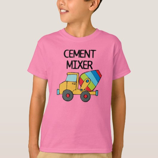 De Mixer van het cement T-shirt (Voorkant)